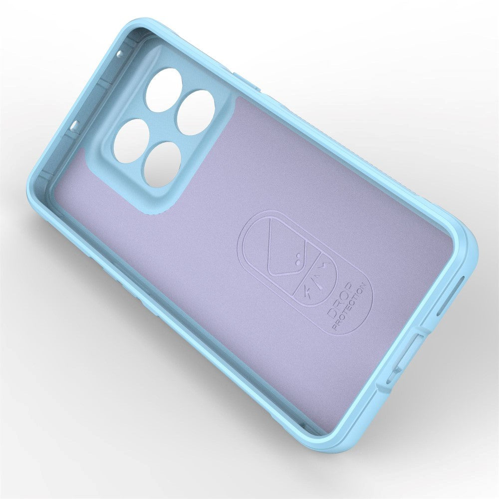 OnePlus 10T fleksibelt plastbakdeksel - blå