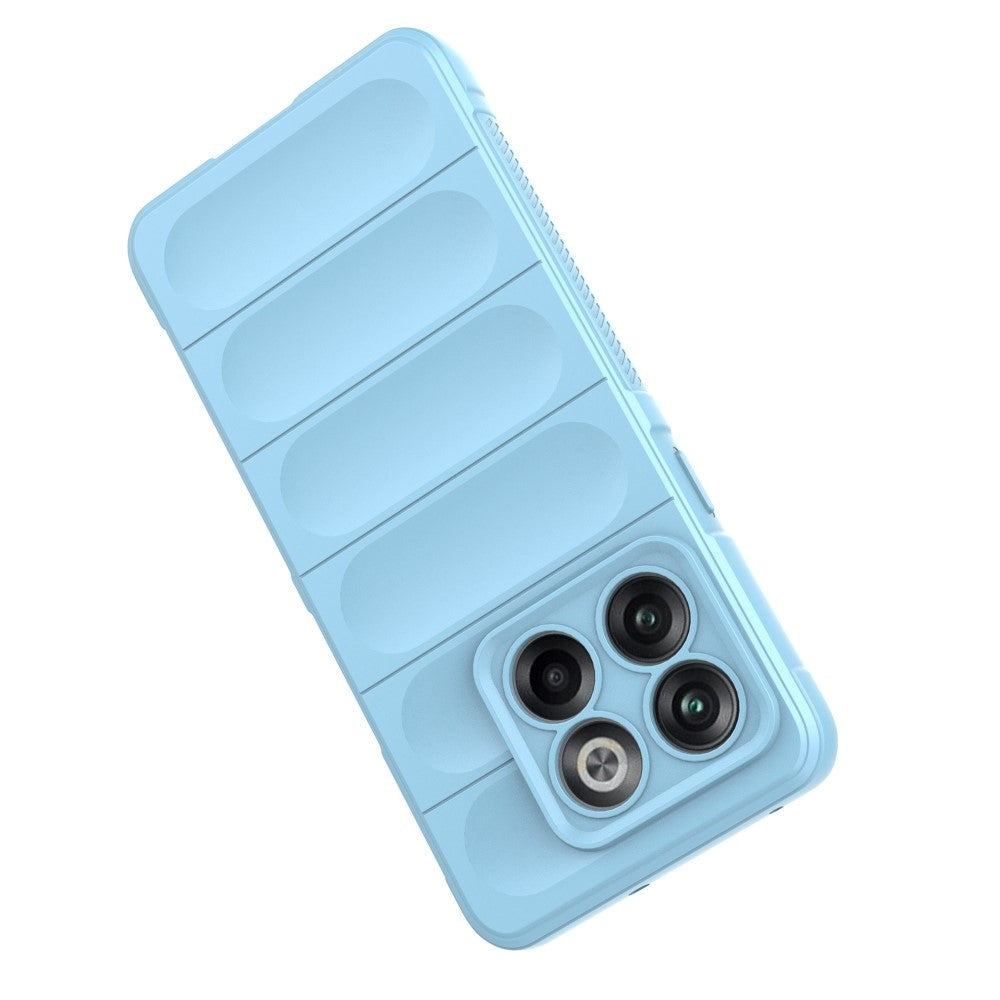 OnePlus 10T fleksibelt plastbakdeksel - blå