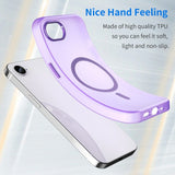 EIDERWOOD iPhone 16e MagSafe Bagsidecover i Holdbart Plast - Lilla