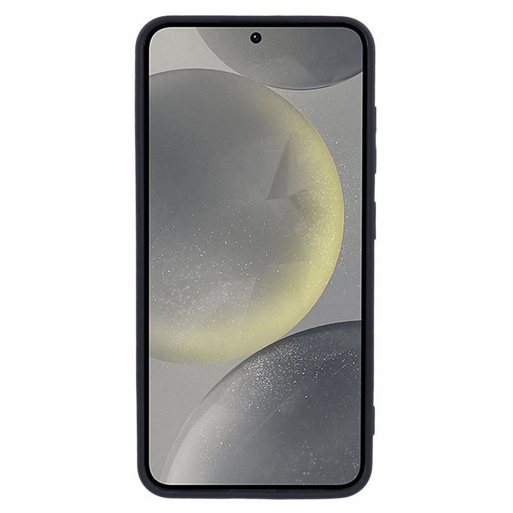 Mykt plastdeksel Samsung Galaxy A16 – Ripebestandig beskyttelse med fiberfôr – svart