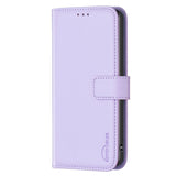 Realme Note 60 / 60x (4G) / C63 (4G) / C61 (4G) Kunstlæder Flip Cover m. Ståfunktion & Kortholder - Lavendel