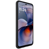 Mykt og matt plastdeksel til Motorola Moto G55 5G - Svart