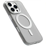 EIDERWOOD iPhone 16 Pro Hybrid Plast Mobil Cover - MagSafe Kompatibel - Gennemsigtig / Hvid