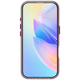 EIDERWOOD iPhone 16 Pro Max Hybrid plastmobildeksel - MagSafe-kompatibel - Gjennomsiktig / Rosa