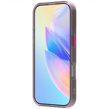 EIDERWOOD iPhone 16 Pro Max Hybrid plastmobildeksel - MagSafe-kompatibel - Gjennomsiktig / Rosa