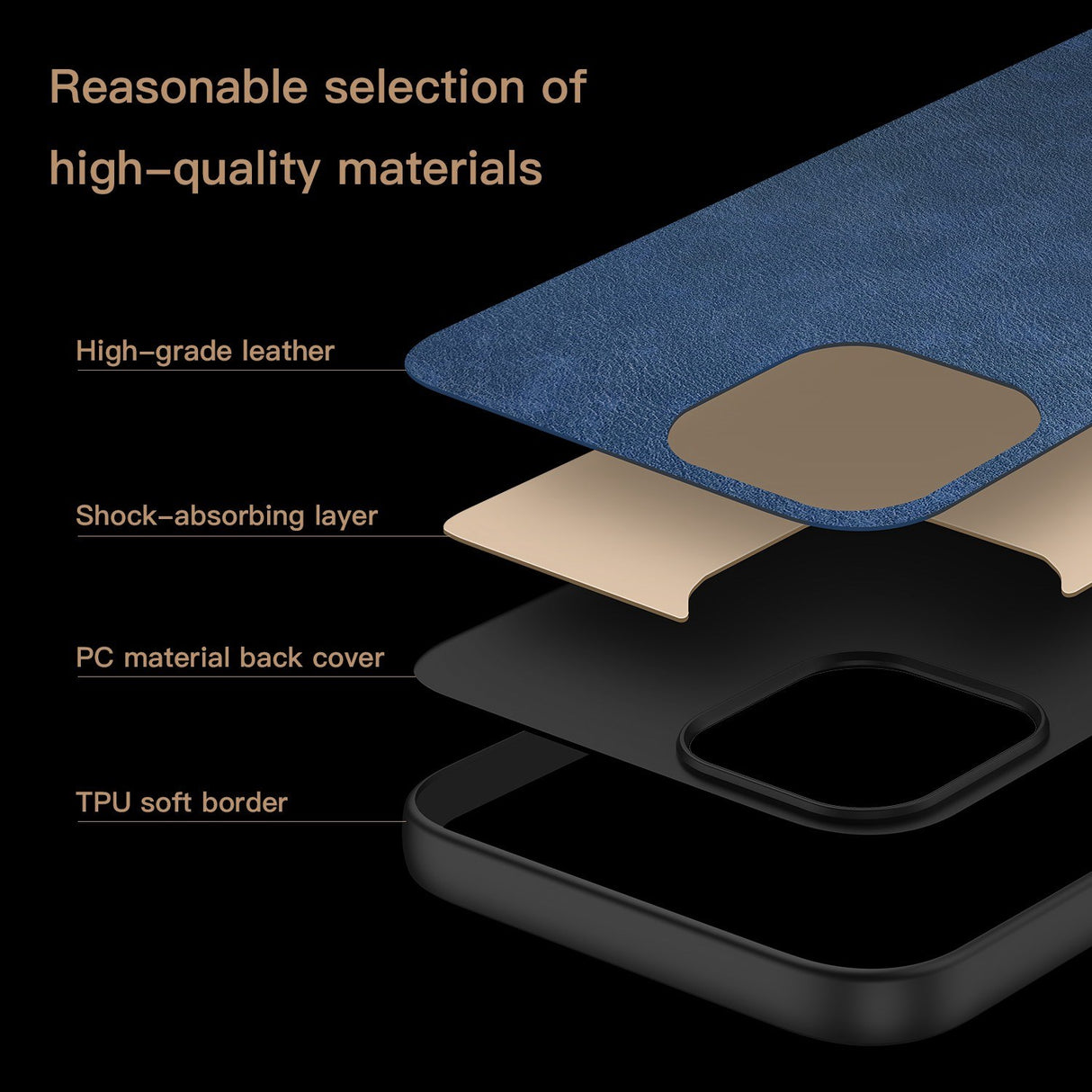 EIDERWOOD Xiaomi 14T Pro Bakdeksel - Blå