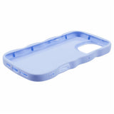 EIDERWOOD iPhone 16 Pro Max Fleksibelt Plastik Wavy Mobil Cover - Lilla