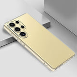 EIDERWOOD Samsung Galaxy S25 Ultra Tyndt Fleksibelt Plast Bagside Cover - Gennemsigtig