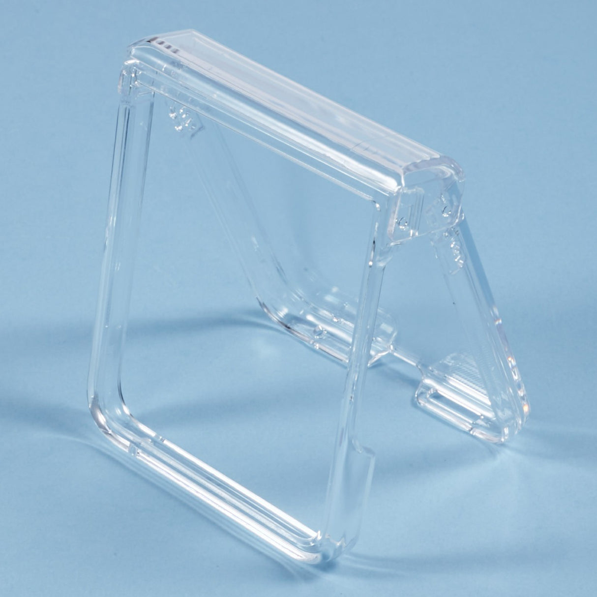 EIDERWOOD Motorola Razr 50 Ultra 5G - Krystallklart støtsikkert fleksibelt plastdeksel - Gjennomsiktig