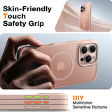 iPhone 16 Pro Torras Hybrid Bakdeksel - MagSafe-kompatibel - Desert Gold