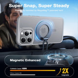 iPhone 16 Pro Torras Hybrid Bakdeksel - MagSafe-kompatibel - Titanium Grå