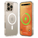 Torras iPhone 16 Pro Max fleksibelt plastdeksel - MagSafe-kompatibelt - Gjennomsiktig