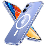 Torras iPhone 16 fleksibelt plastdeksel - MagSafe-kompatibelt - Gjennomsiktig