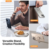 TORRAS Guardian Ostand Series iPhone 16 Pro Max-deksel med MagSafe og Kickstand - Gull