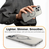 TORRAS Guardian Ostand Series iPhone 16 Pro-deksel med MagSafe og Kickstand - Grå