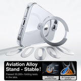 TORRAS - iPhone 16 Pro - Guardian Ostand Series Cover m. Kickstand - MagSafe Kompatibel - Gennemsigtig