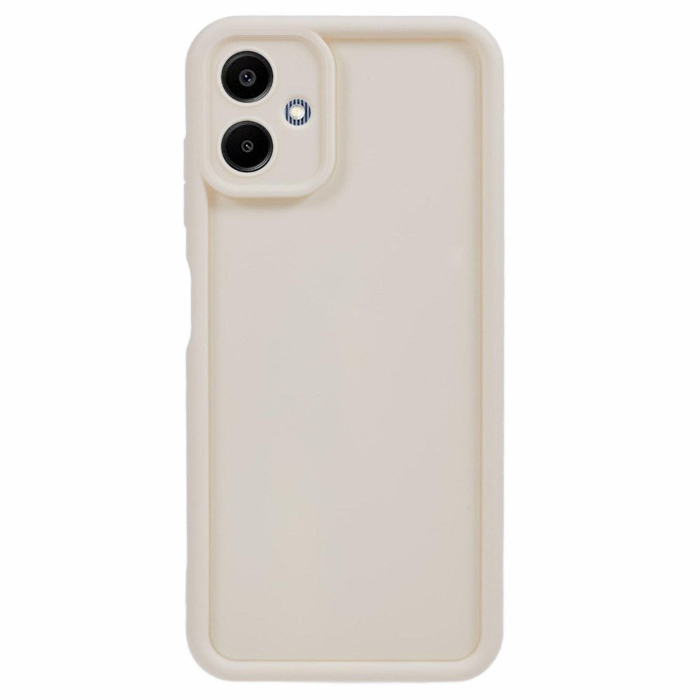 Samsung Galaxy A06 - EIDERWOOD Anti-Slip Fleksibelt Plastik Cover - Beige