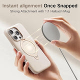 iPhone 16 Pro Max - TORRAS fleksibelt plastdeksel m. Ring Stativ - Gull