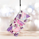 EIDERWOOD Samsung Galaxy S25+ (Plus) Flip Cover m. Pung & Strop - Lilla Marmor