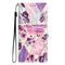 EIDERWOOD Samsung Galaxy S25+ (Plus) Flip Cover m. Pung & Strop - Lilla Marmor