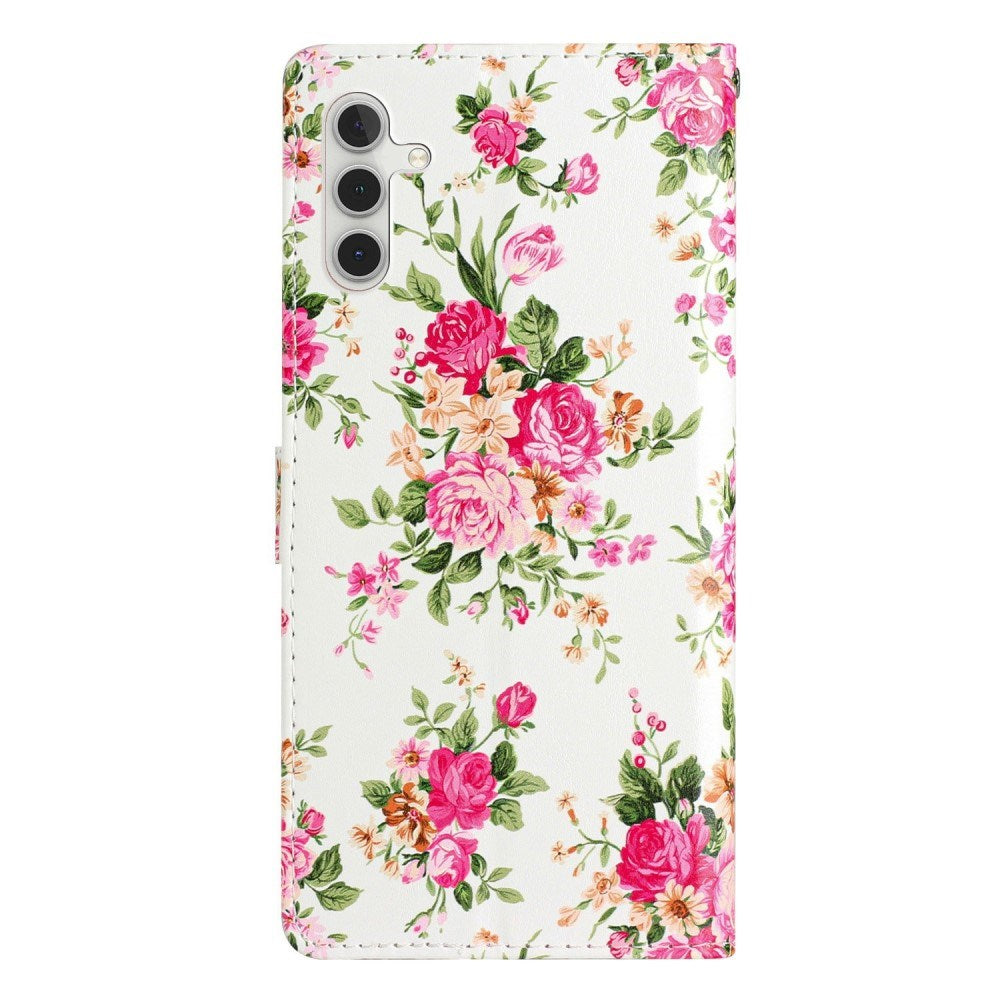 EIDERWOOD Samsung Galaxy S25+ (Plus) Flip Cover m. Pung & Strop - Blomster