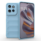 EIDERWOOD XMotorola Edge 50 Neo / ThinkPhone 25 fleksibelt plastdeksel - lyseblå