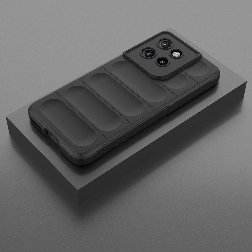 EIDERWOOD XMotorola Edge 50 Neo / ThinkPhone 25 fleksibelt plastdeksel - svart