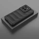 EIDERWOOD XMotorola Edge 50 Neo / ThinkPhone 25 fleksibelt plastdeksel - svart