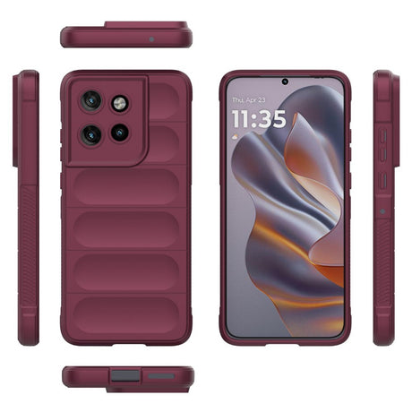 EIDERWOOD XMotorola Edge 50 Neo / ThinkPhone 25 fleksibelt plastdeksel - rød