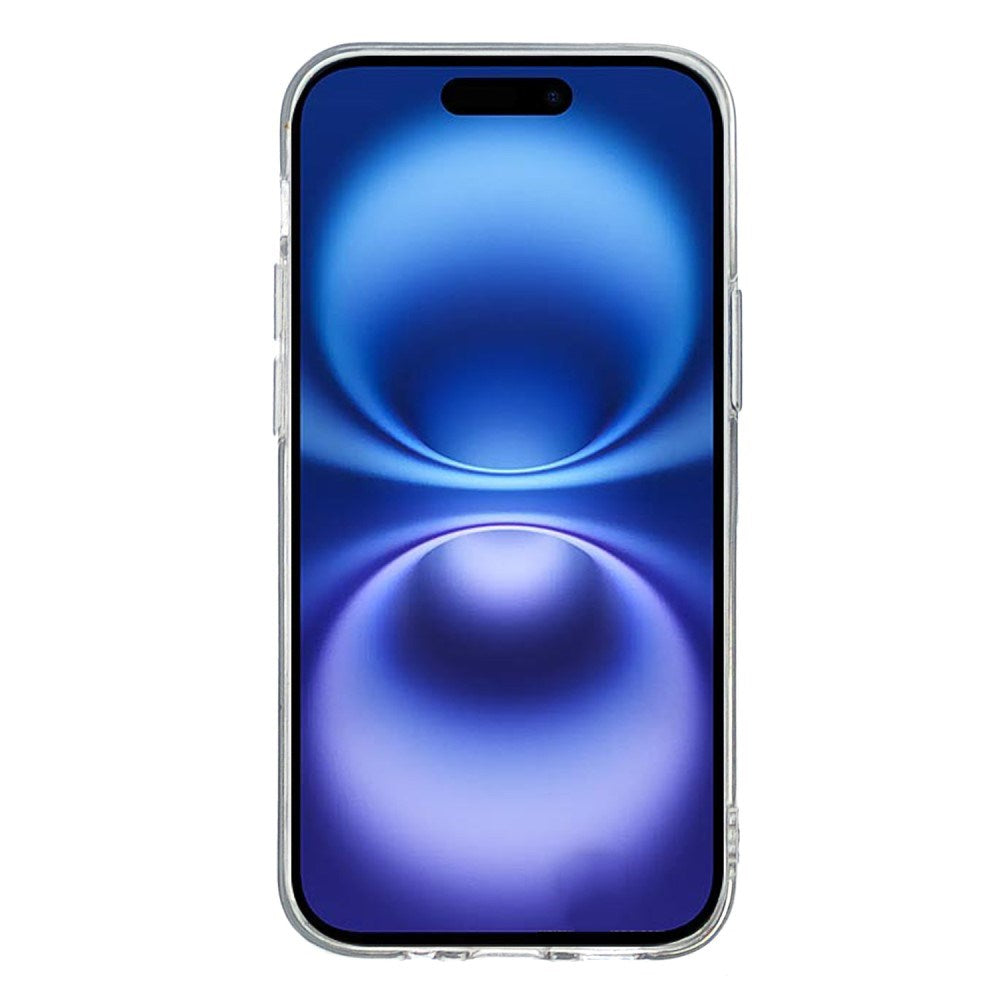 iPhone 16 - EIDERWOOD Jule Cover Fleksibelt Plastik - Snemand i Sneen