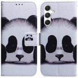 Samsung Galaxy S25 - EIDERWOOD Kunstlæder Flip Case m. Motiv - Panda