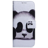 Samsung Galaxy S25 - EIDERWOOD Kunstlæder Flip Case m. Motiv - Panda