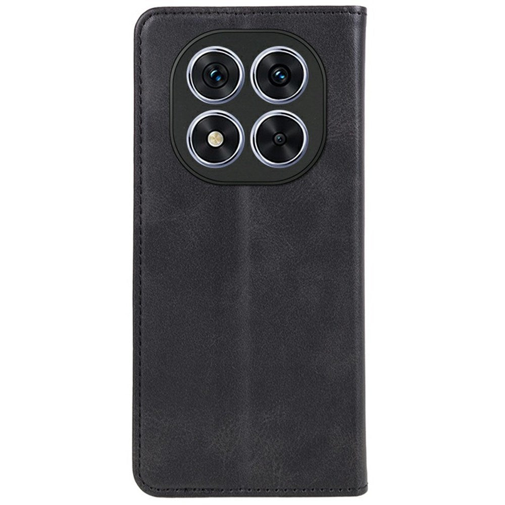 EIDERWOOD Xiaomi Redmi Note 14 Pro 5G deksel i kunstskinn m. Magnetisk lukking &amp; kortholder - svart