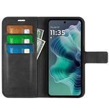 Motorola Moto G35 flipdeksel - kunstskinn - svart