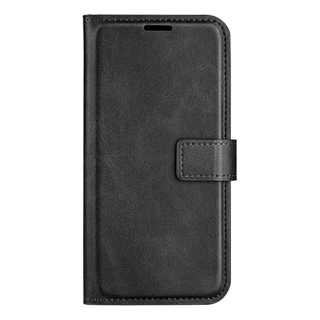 Motorola Moto G35 Flipcover - Kunstlæder - Sort