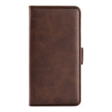 EIDERWOOD Motorola Edge 50 Neo Wallet Flip Leather Cover m. Lommebok - Brun
