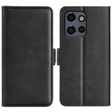 EIDERWOOD Motorola Edge 50 Neo Wallet Flip Leather Cover m. Lommebok - Svart