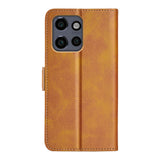 EIDERWOOD Motorola Edge 50 Neo Wallet Flip Leather Cover m. Lommebok - Gul