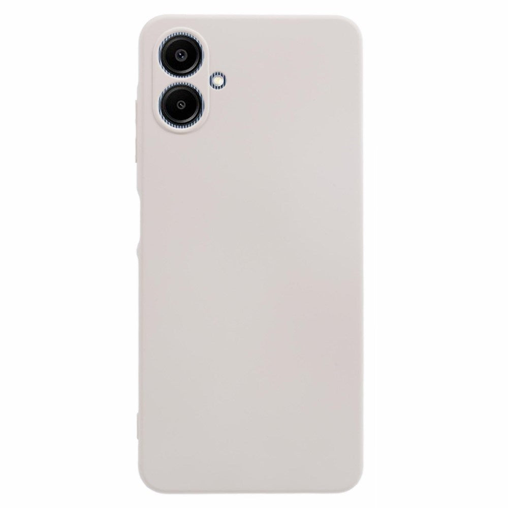 EIDERWOOD Samsung Galaxy A06 Foret Fleksibelt Plast Bagside Cover - Hvid