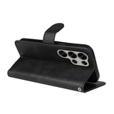 Samsung Galaxy S25 Ultra - EIDERWOOD Vegan Leather Flip Deksel - Svart