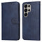 Samsung Galaxy S25 Ultra - EIDERWOOD Vegan Leather Flip Cover - Blå