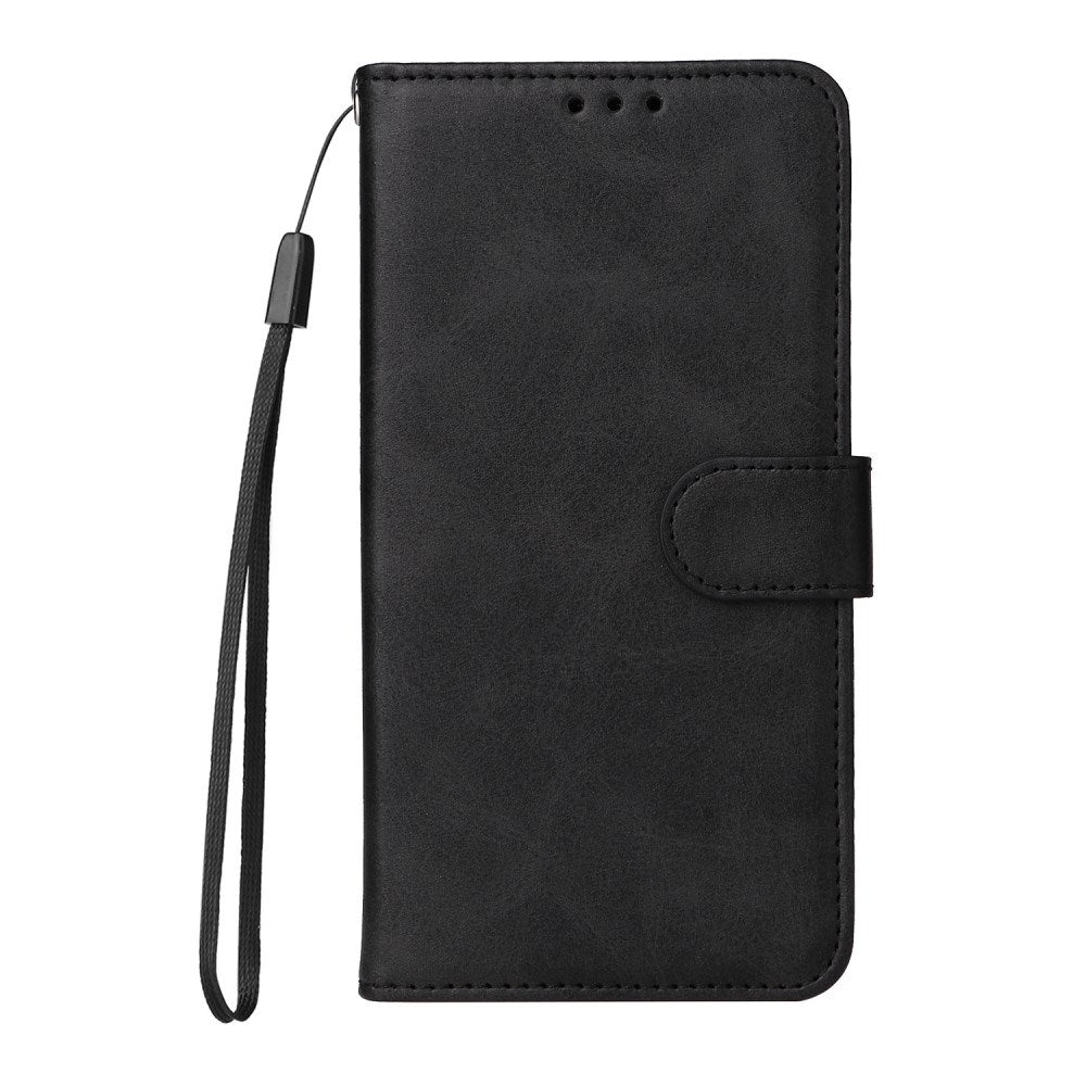 Samsung Galaxy S25 - EIDERWOOD Vegan Leather Flip Cover - Svart