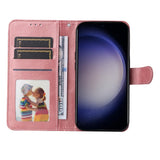 Samsung Galaxy S25 - EIDERWOOD Vegan Leather Flip Cover - Rosa