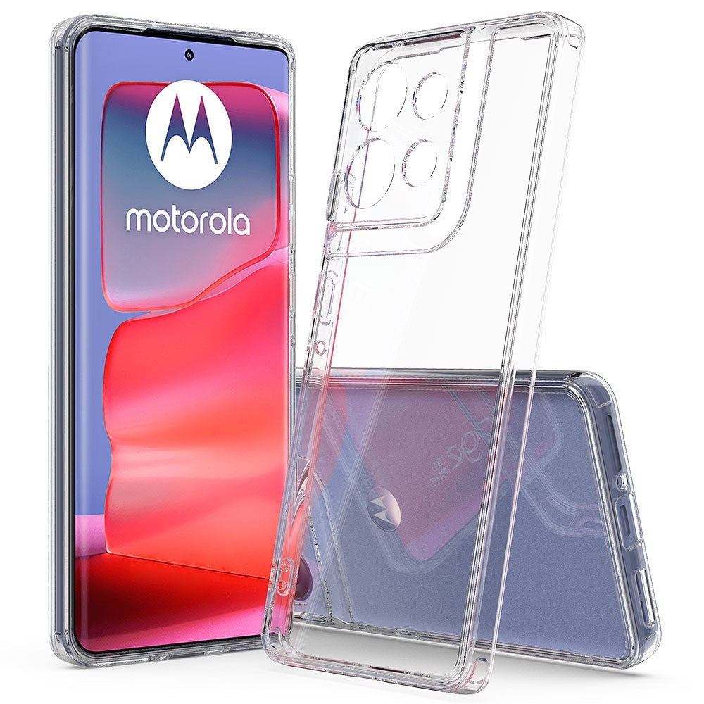 Motorola Edge 60 Neo / 50 Neo / ThinkPhone 25 EIDERWOOD Hybrid Mobil Cover - Gennemsigtig