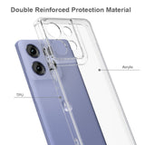 Motorola Edge 60 Neo / 50 Neo / ThinkPhone 25 EIDERWOOD Hybrid Mobil Cover - Gennemsigtig