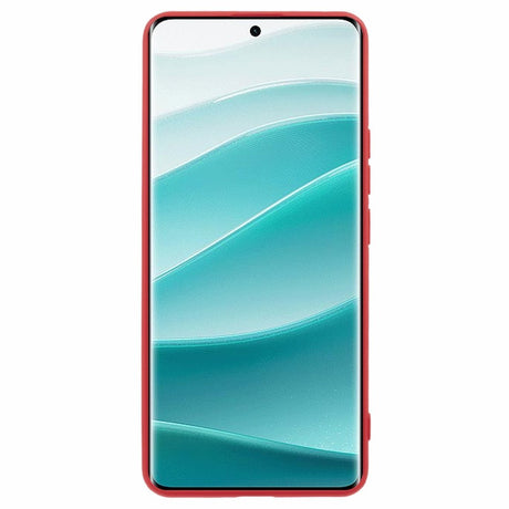 EIDERWOOD Xiaomi Redmi Note 14 Pro+ Fôret fleksibelt plastbakdeksel - rød