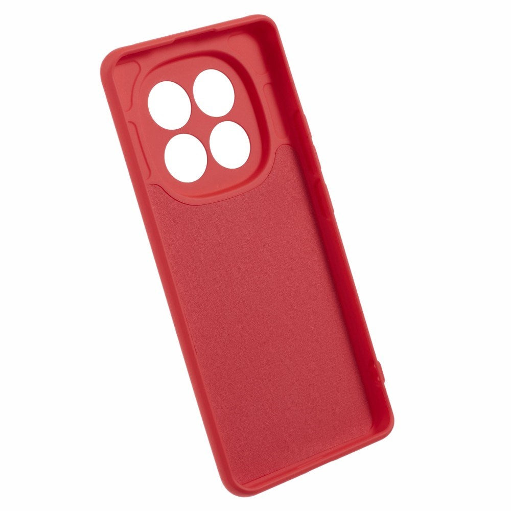 EIDERWOOD Xiaomi Redmi Note 14 Pro+ Fôret fleksibelt plastbakdeksel - rød