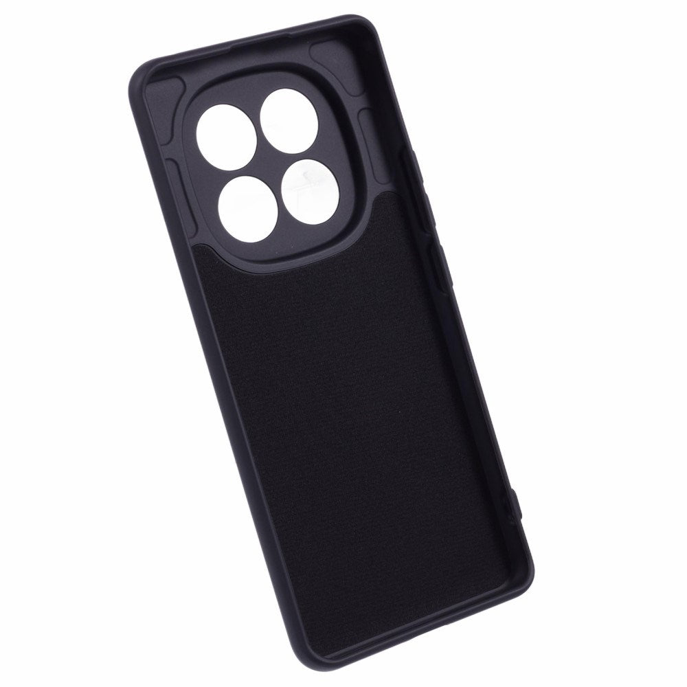 EIDERWOOD Xiaomi Redmi Note 14 Pro+ Fôret fleksibelt plastbakdeksel - svart