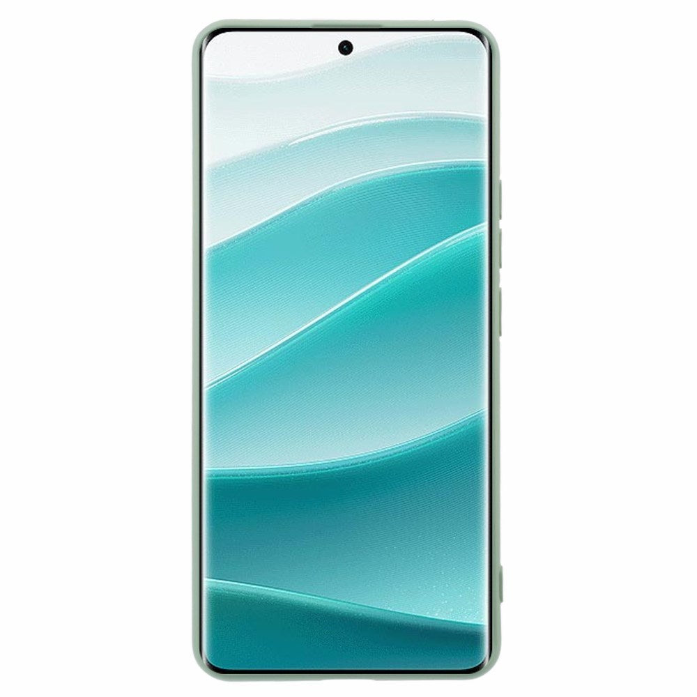 EIDERWOOD Xiaomi Redmi Note 14 Pro+ Fôret fleksibelt plastbakdeksel - lysegrønn