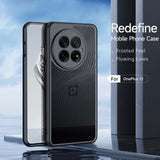 OnePlus 13 DUX DUCIS Aimo Series Plast Bakdeksel - Gjennomsiktig / Svart